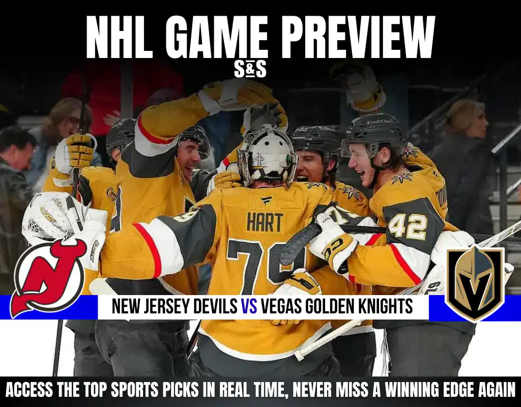 GAME PREVIEW New Jersey Devils vs Vegas Golden Knights