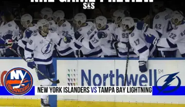 GAME PREVIEW New York Islanders vs Tampa Bay Lightning