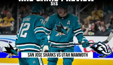 GAME PREVIEW San Jose Sharks vs Utah Mammoth