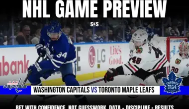 GAME PREVIEW Washington Capitals vs Toronto Maple Leafs