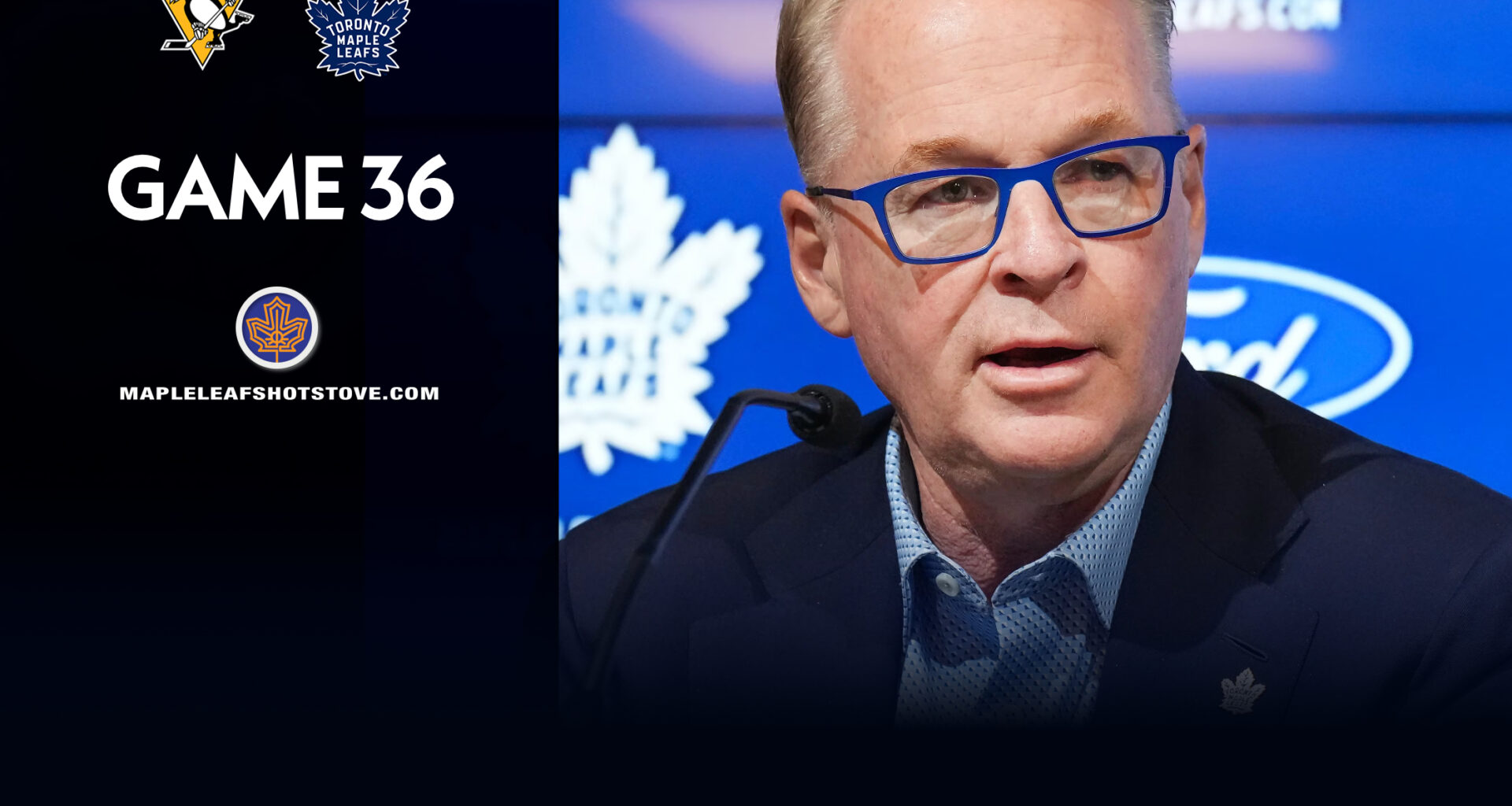 Toronto Maple Leafs vs. Pittsburgh Penguins – Game #36 Projected Lines, Preview & TV Info