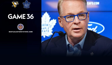 Toronto Maple Leafs vs. Pittsburgh Penguins – Game #36 Projected Lines, Preview & TV Info