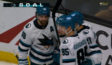 Macklin Celebrini’s one-timer goal gives Sharks lead vs. Ducks – NBC Sports Bay Area & California