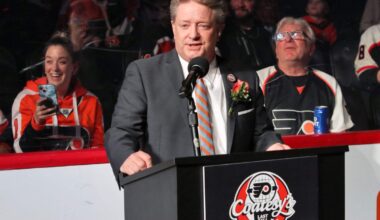Flyers suspend radio broadcaster for comments made during hot mic moment