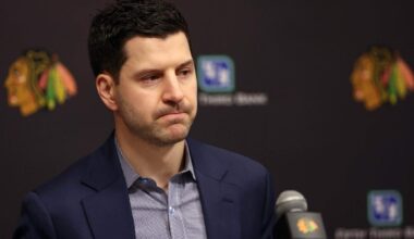 Blackhawks GM Kyle Davidson isn’t ready to say ‘I told you so’ — not yet, at least