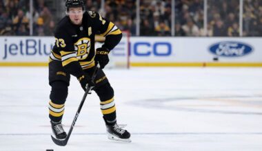 Bruins’ Charlie McAvoy loses nearly 20 pounds after linear jaw fracture