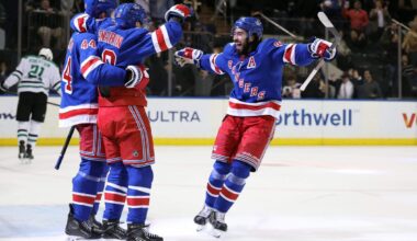 Rangers show much-needed resilience, Gavrikov brilliance in thrilling OT win vs. Stars