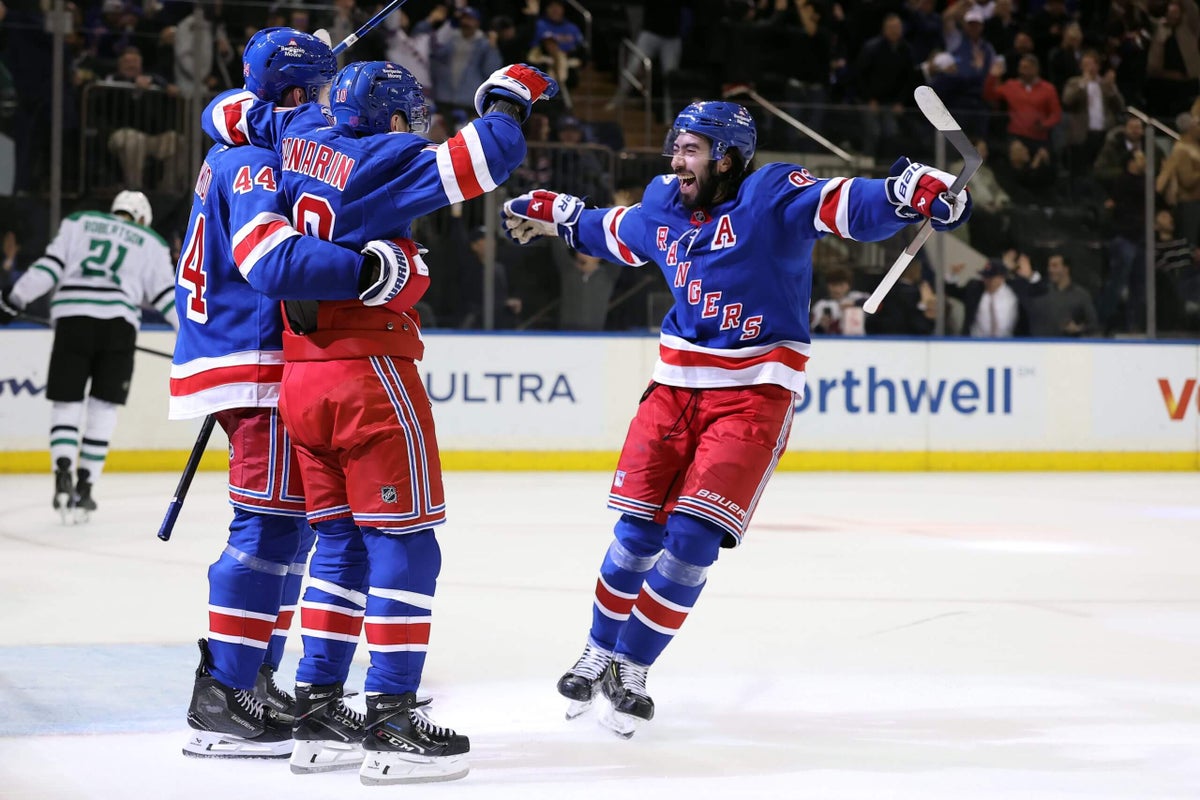 Rangers show much-needed resilience, Gavrikov brilliance in thrilling OT win vs. Stars