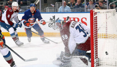 Avalanche lose in regulation for only second time, 17-game point streak snapped