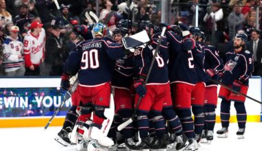 Kirill Marchenko returns, Kent Johnson awakens in Blue Jackets’ shootout win