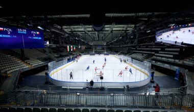 Olympic officials say smaller hockey rink ‘exactly what it should be,’ acknowledge arena delays