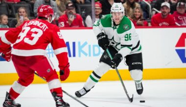 Larkin scores twice late as Red Wings beat Stars 4-3 in OT – NBC 5 Dallas-Fort Worth