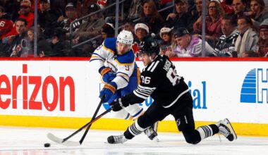 Sabres spoil Jack Hughes' return, deal Devils a 3-1 loss