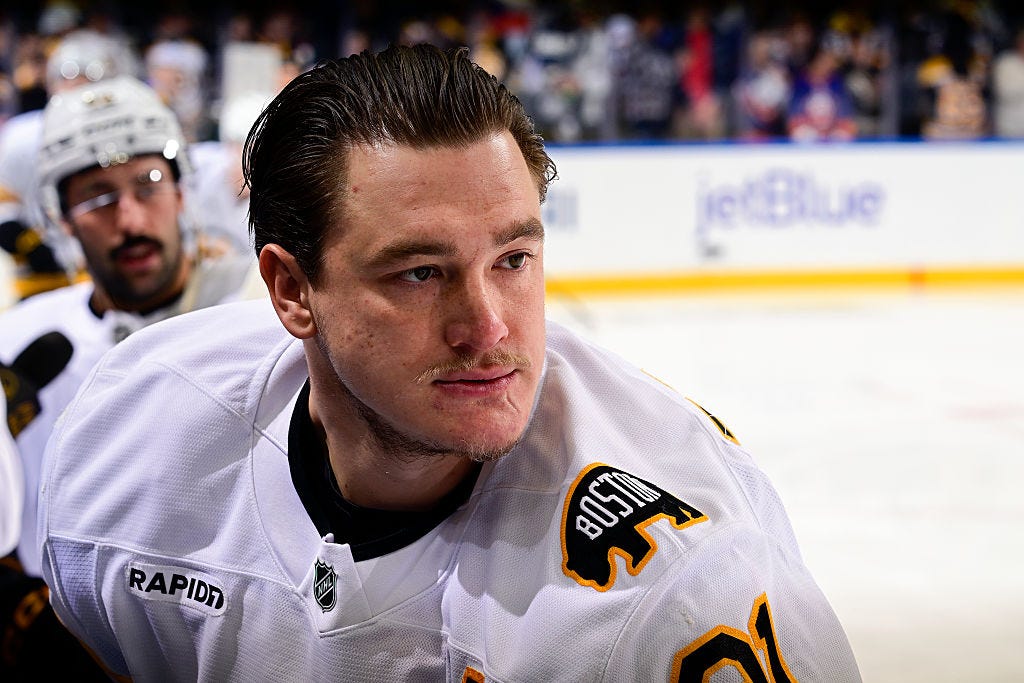 Nikita Zadorov stepping up on, off ice in Year 2 with Bruins