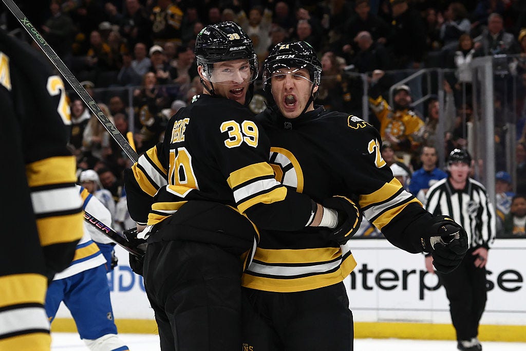 Alex Steeves is earning his keep with Bruins