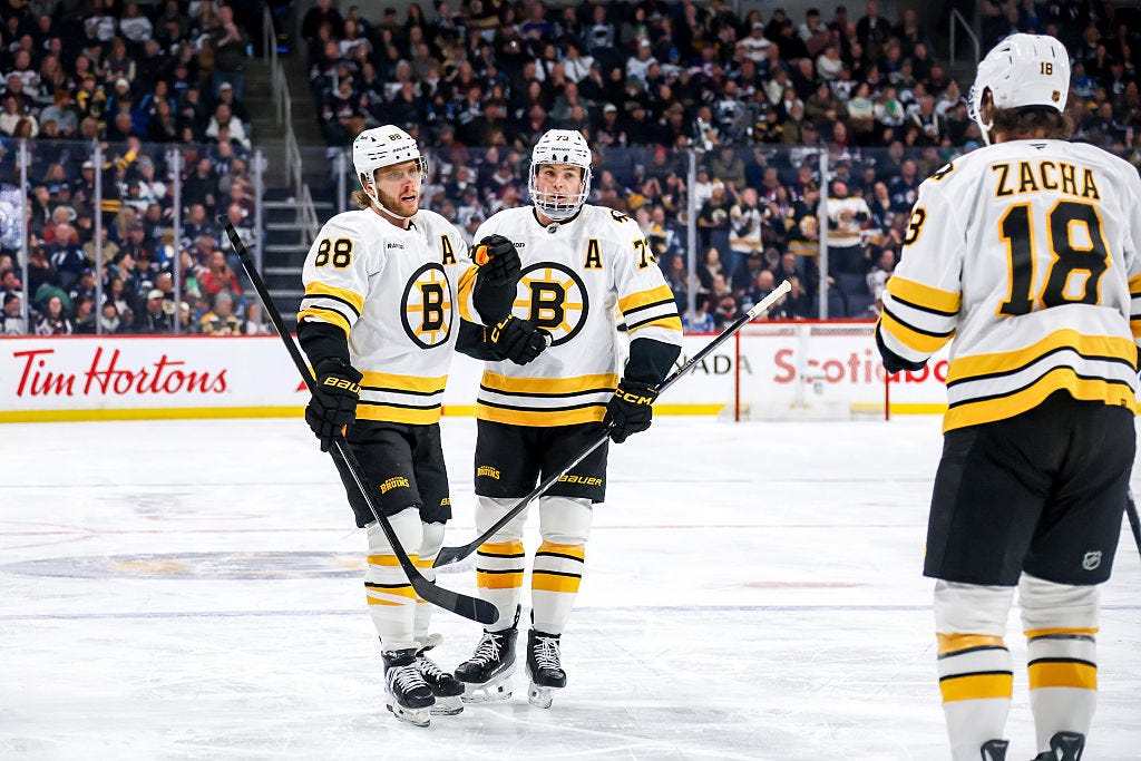 David Pastrnak is dominating since return from injury
