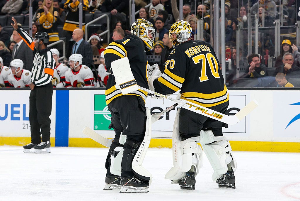 It might be time for Bruins to try a different backup goalie