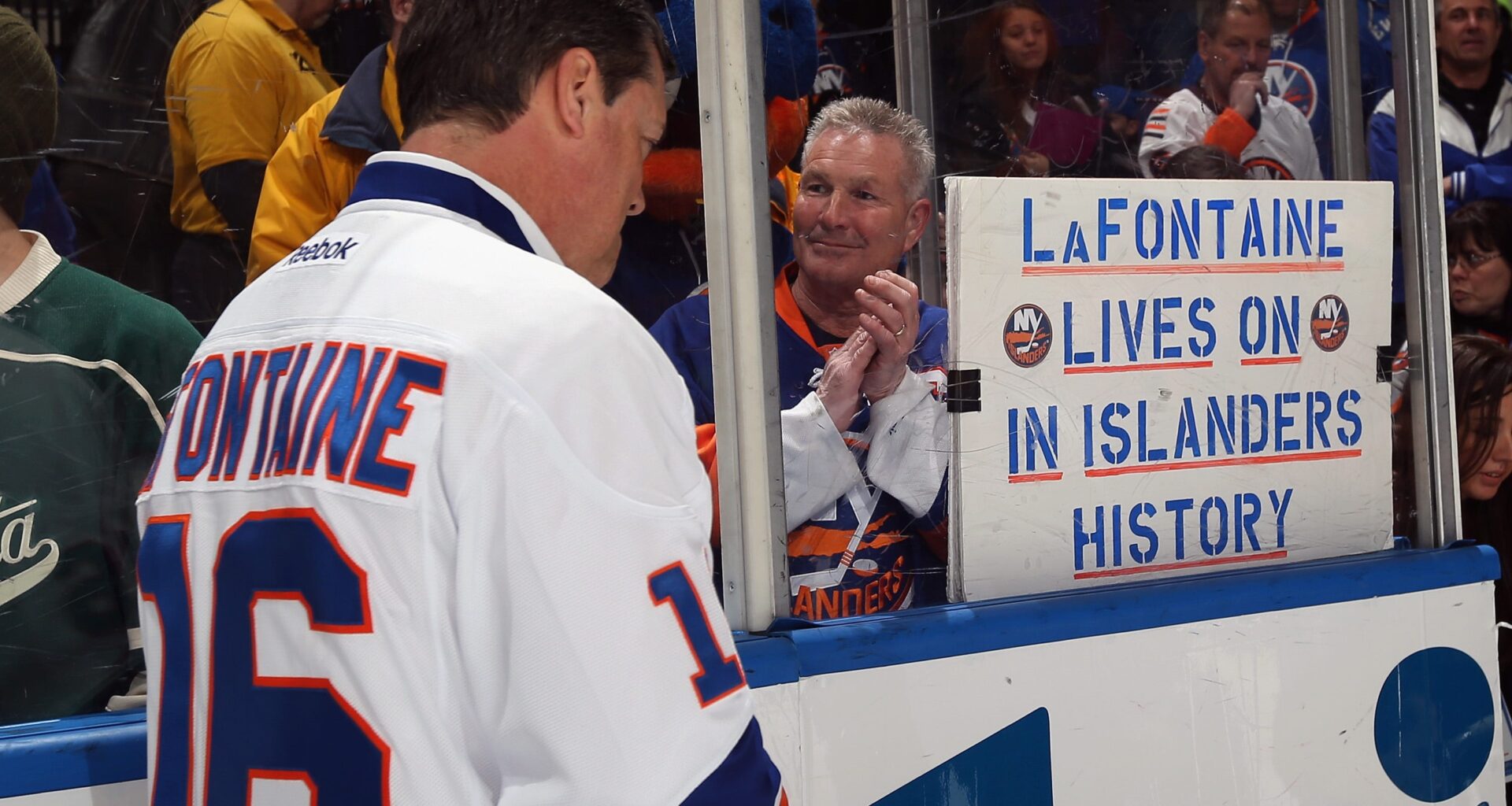 The wait is over for Islanders Pat LaFontaine