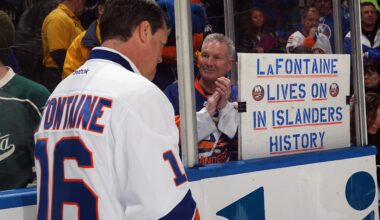 The wait is over for Islanders Pat LaFontaine