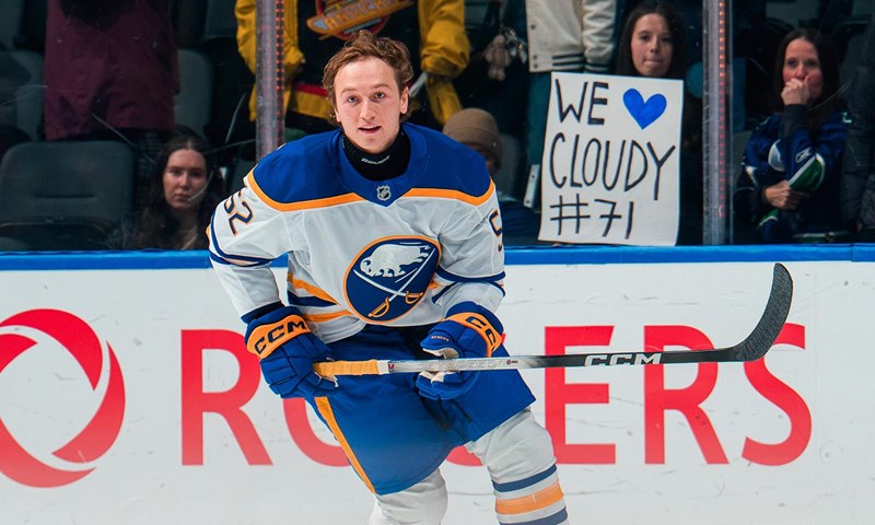 Trevor Kuntar Makes NHL Debut