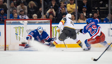 Golden Knights rally to beat New York Rangers in overtime for 4th straight win | Golden Knights