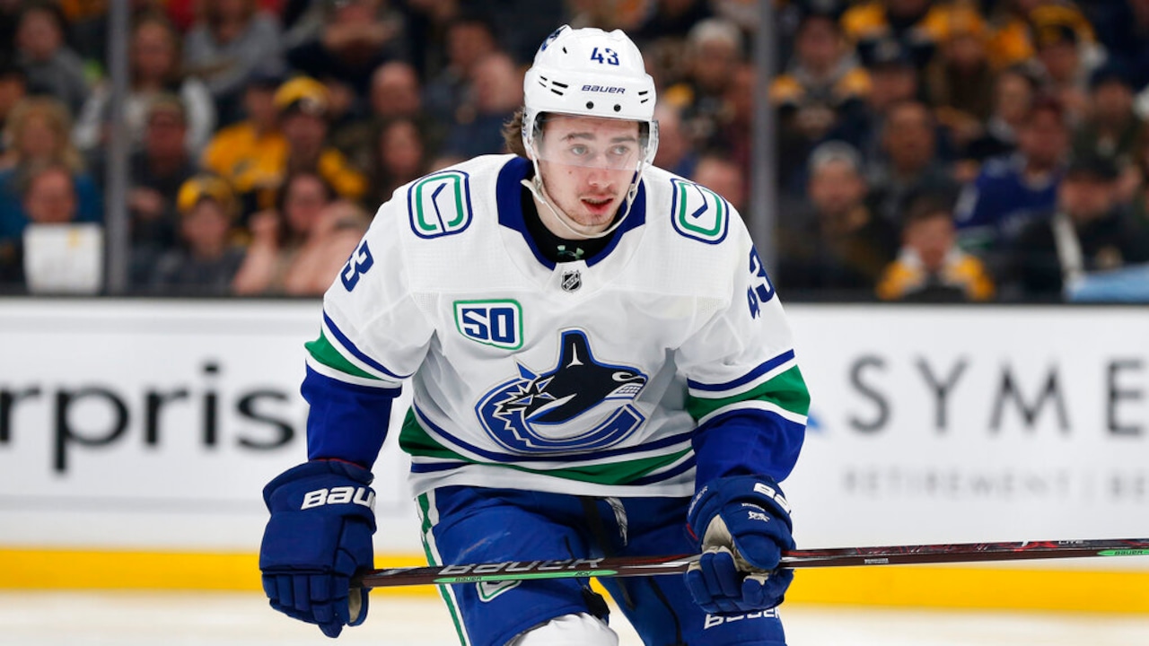 Devils player linked in Quinn Hughes talks responds to trade rumors