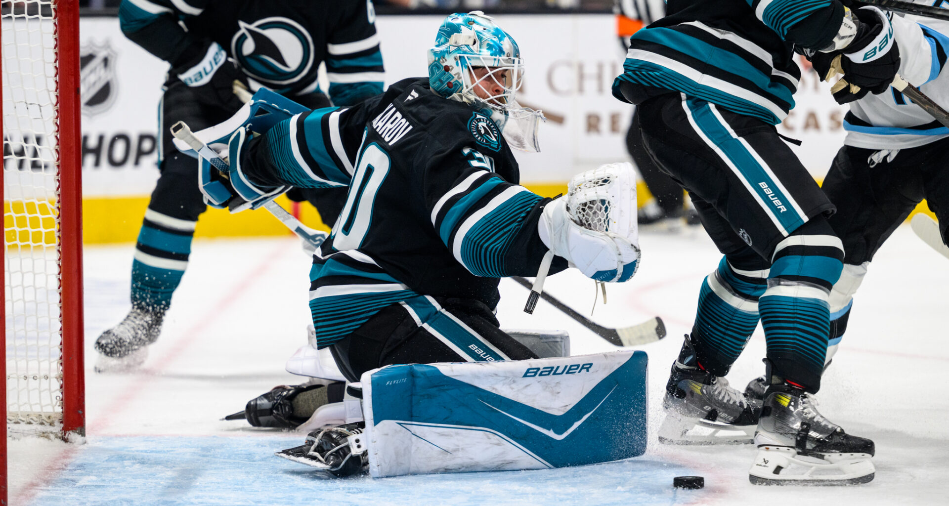 Sharks' Askarov Talks Childhood, New Appreciation For Stretching