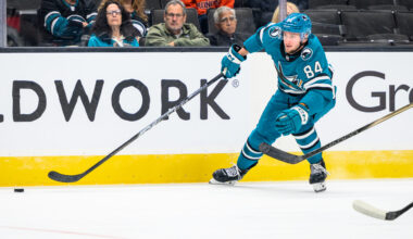 San Jose Sharks forward Pavol Regenda