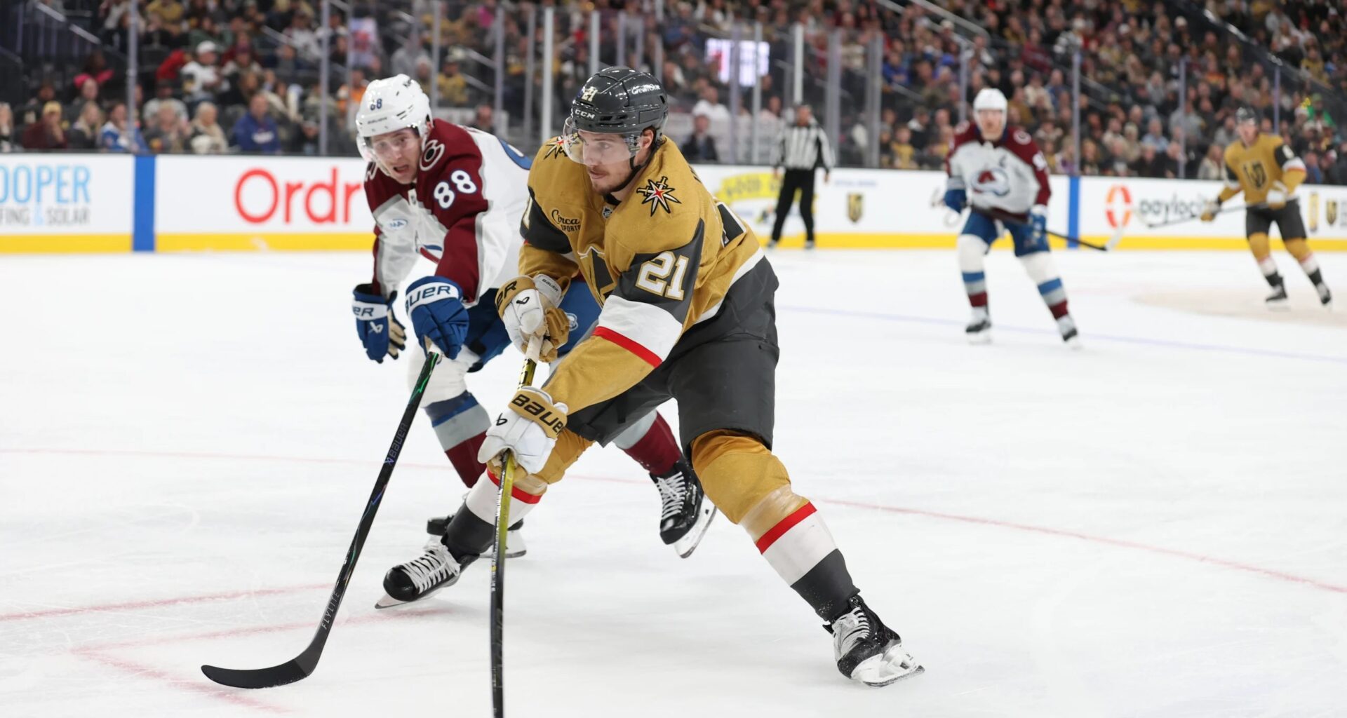 Golden Knights blow multiple leads, fall short in thrilling shootout loss to league-best Avalanche