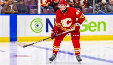 ‘Pretty good chance’ Hunter Brzustewicz plays on Wednesday against Detroit