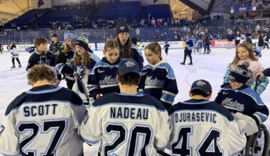 UMaine hockey fans and players enjoy ‘incredible’ chance to meet on the ice