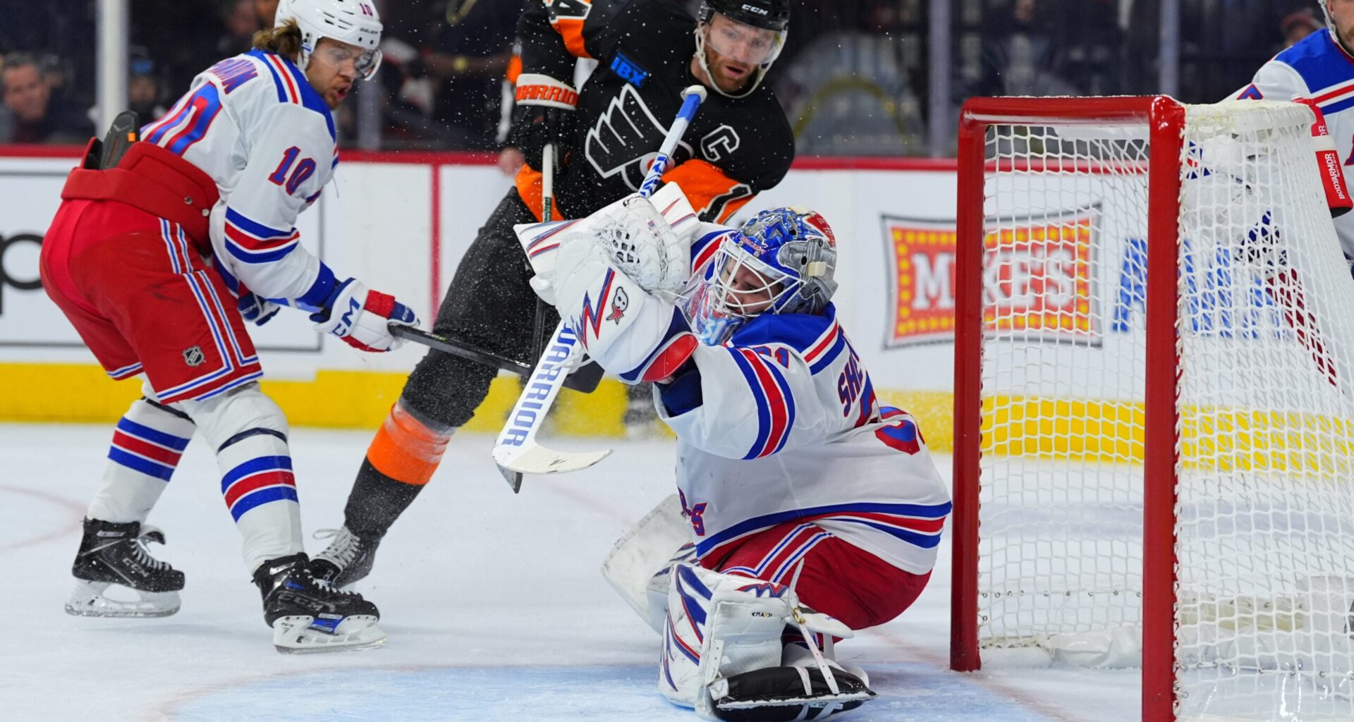 Rangers, Flyers Take the Ice for Evenly-Matched Rivalry Game