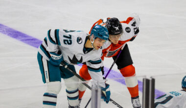 Flyers Suffocate Sharks As Tough Road Trip Continues