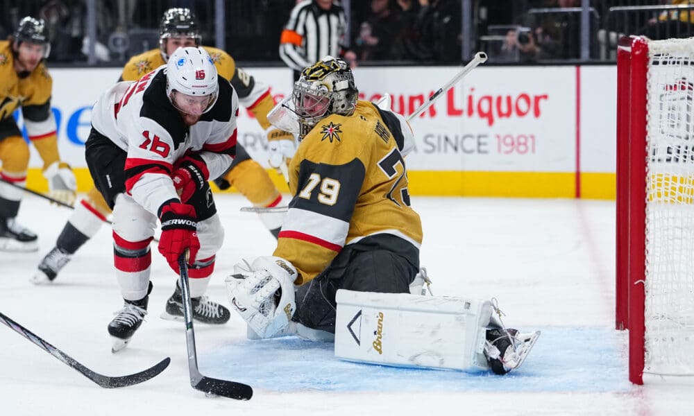7 Observations: Golden Knights Fall to Devils in Goaltending Duel