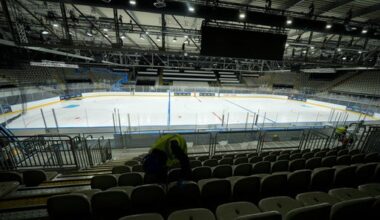 Hockey at the Winter Olympics will be played on shorter ice than NHL dimensions