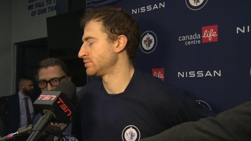 Click to play video: 'RAW: Winnipeg Jets Gabriel Vilardi Interview – Dec. 11'