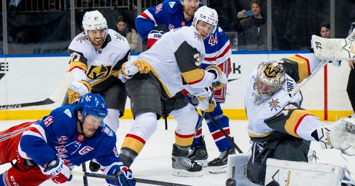 Jack Eichel scores late in overtime as Vegas Golden Knights beat New York Rangers