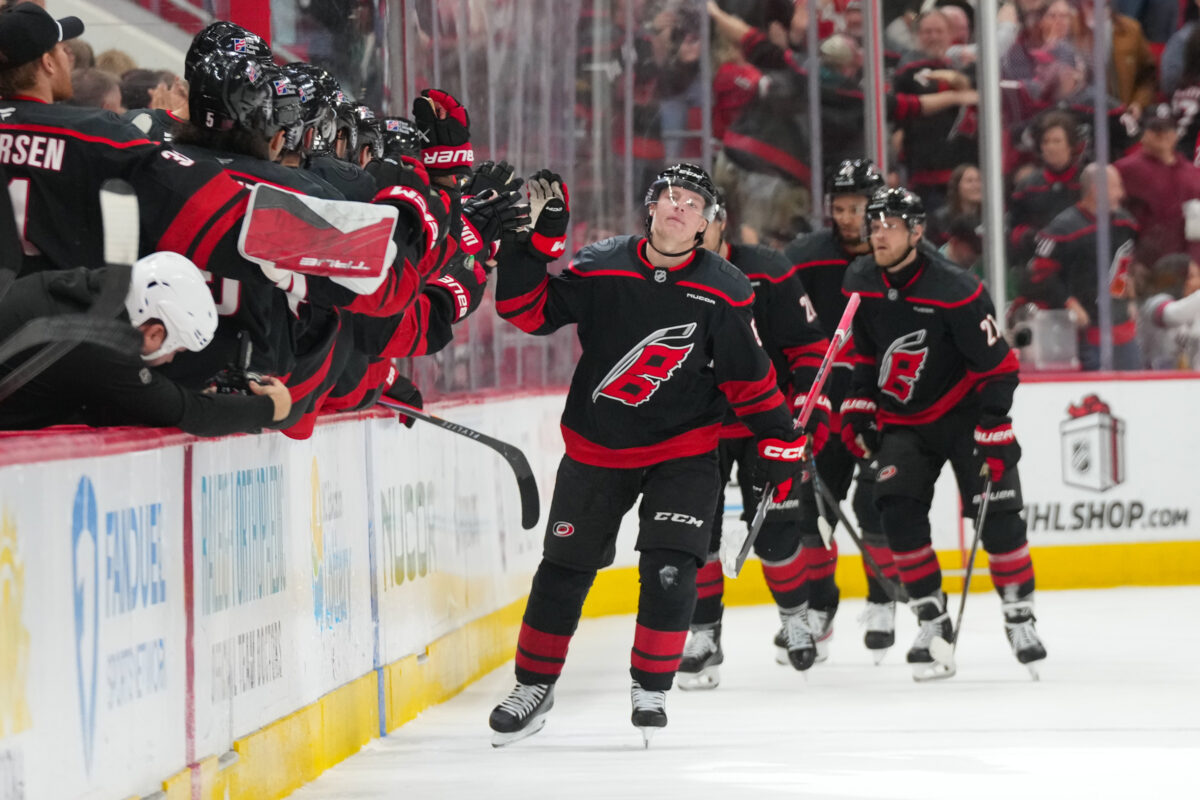 Jackson Blake's 3-Point Night Leads Hurricanes to 6-3 Win Over Predators - The Hockey Writers - Carolina Hurricanes