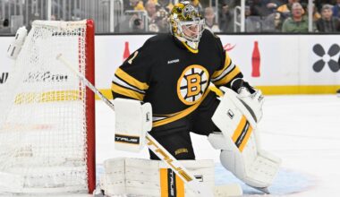 Bruins' Jeremy Swayman Hopeful To Make USA Olympic Team