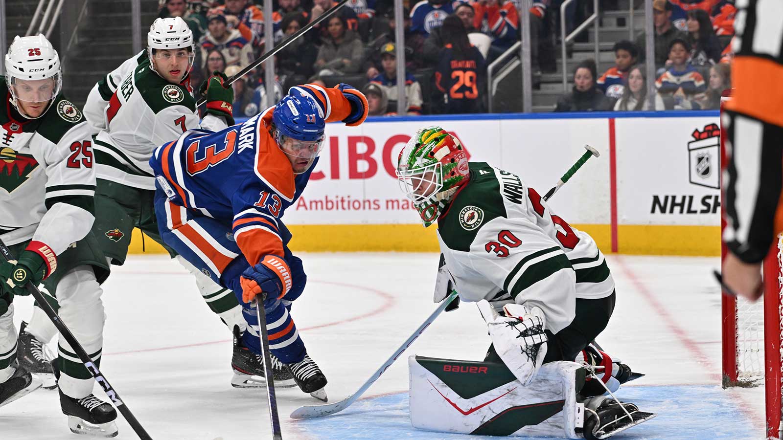 Minnesota Wild right wing Vladimir Tarasenko (91) skates back to the bench after scoring a goal against the Philadelphia Flyers during the second period at Wells Fargo Center.