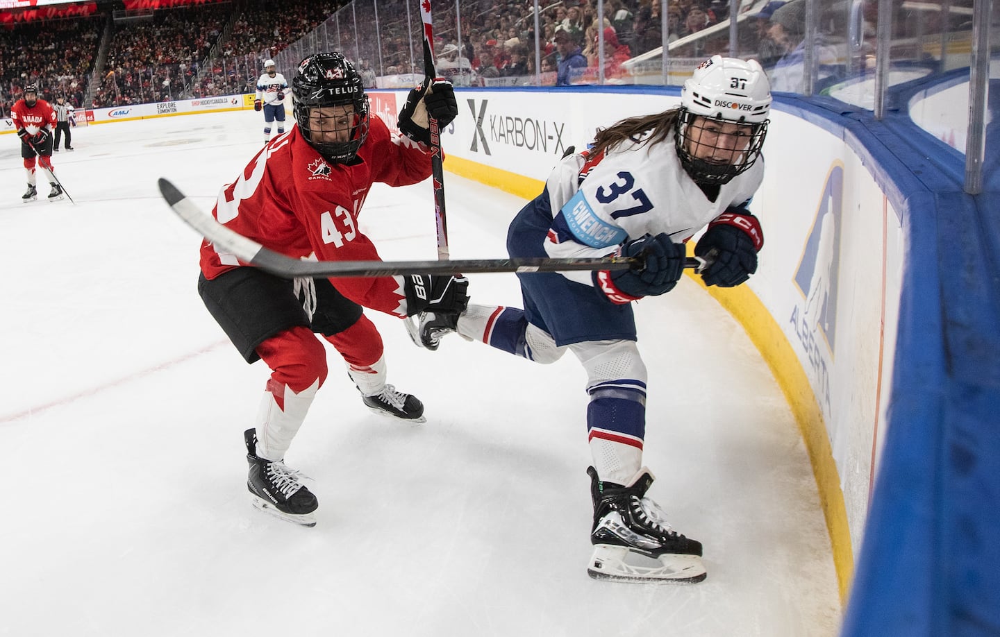 Abbey Murphy scored five goals for the United States in four wins over Canada in the Rivalry Series.