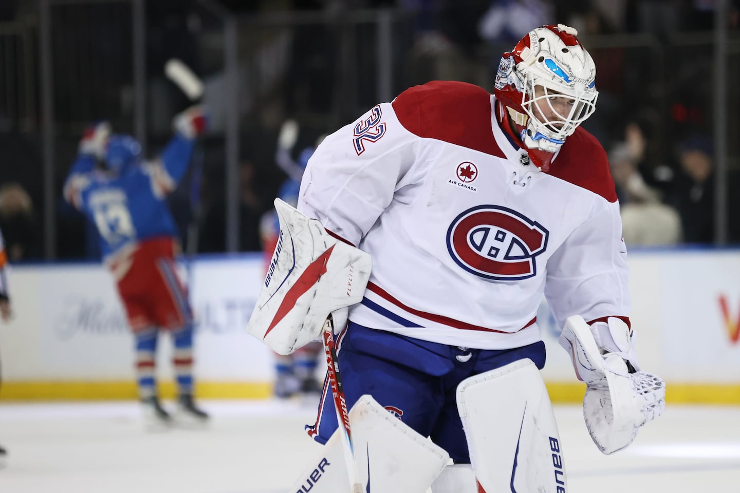 Former Boston College star netminder Jacob Fowler has gone 1-1-1 in his first three NHL starts for Montreal. 