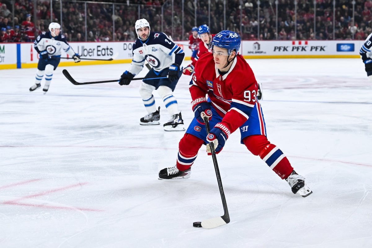 Canadiens down Jets 3-2 after Caufield scores shootout winner