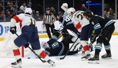 Panthers Break Tie in Last Minute to Beat Mammoth - The Hockey Writers - Florida Panthers
