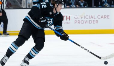 West Mifflin native, Utah Mammoth center Logan Cooley is out at least 8 weeks with a lower-body injury