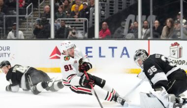 Connor Bedard scores in third straight game, Chicago Blackhawks hold off Los Angeles Kings
