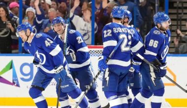 Darren Raddysh has goal, two assists to reach 100 career points as Tampa Bay Lightning beat St. Louis Blues