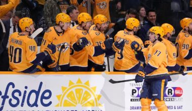 Luke Evangelista breaks third-period tie as Nashville Predators beat Toronto Maple Leafs
