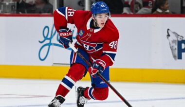 Lane Hutson Montreal Canadiens