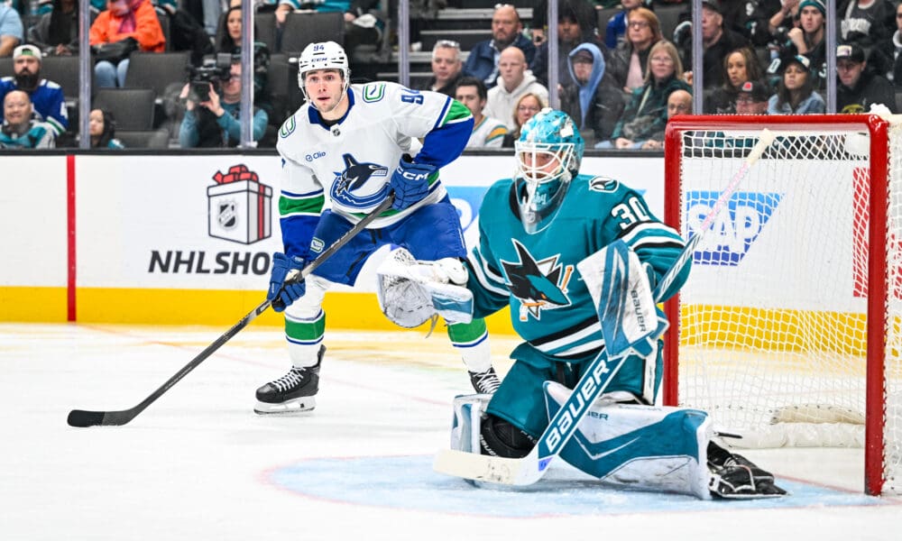 Linus Karlsson Continues To "Show Well" Against Sharks Organization (+)